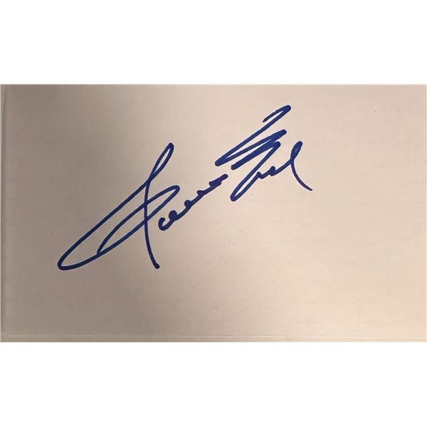 Willie Mays Autographed Card