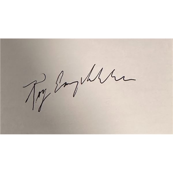 Roy Campenella Autographed CARD