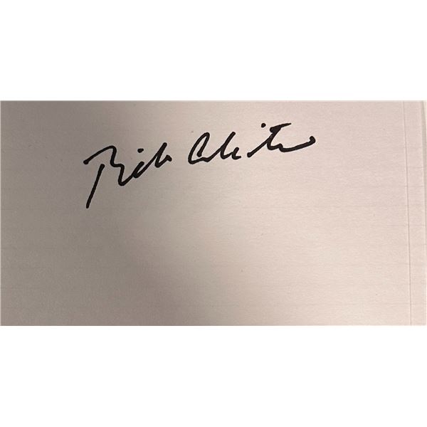 Bill Clinton Autographed Card