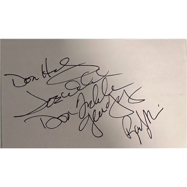 The Eagles Autographed CARD ALL 5