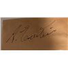 Image 1 : Albert Einstein Autographed Cut