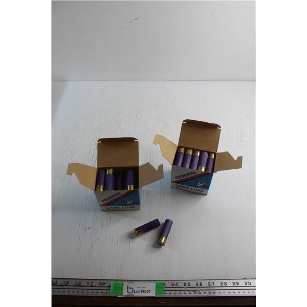 *^ (2) Full Boxes of 16 Gauge. 1 Oz Shot, 6 Shot 2 3/4'', 2 1/2'' Dram Eq H160 Shotgun Shells