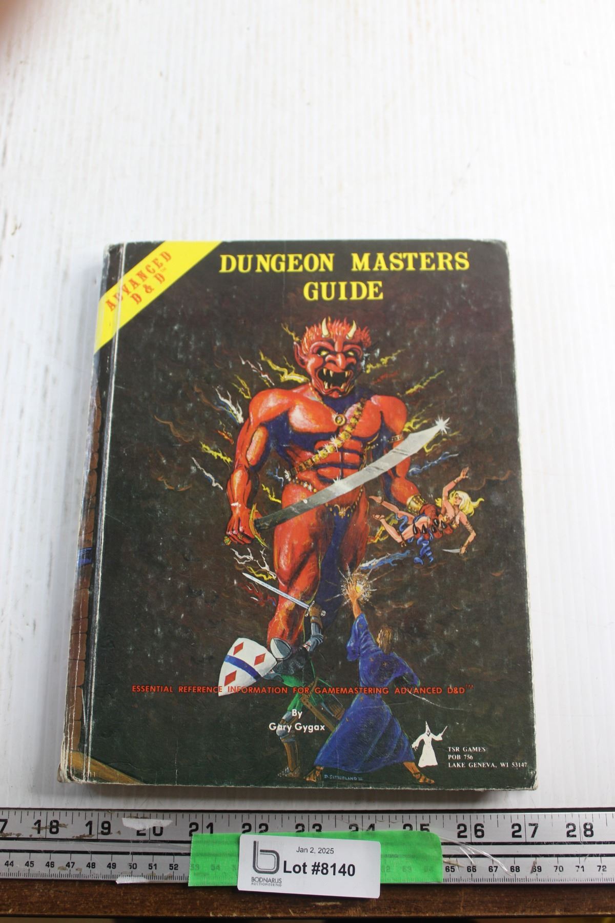 1979 1st Edition Advanced Dungeons & Dragons Dungeon Masters Guide by ...