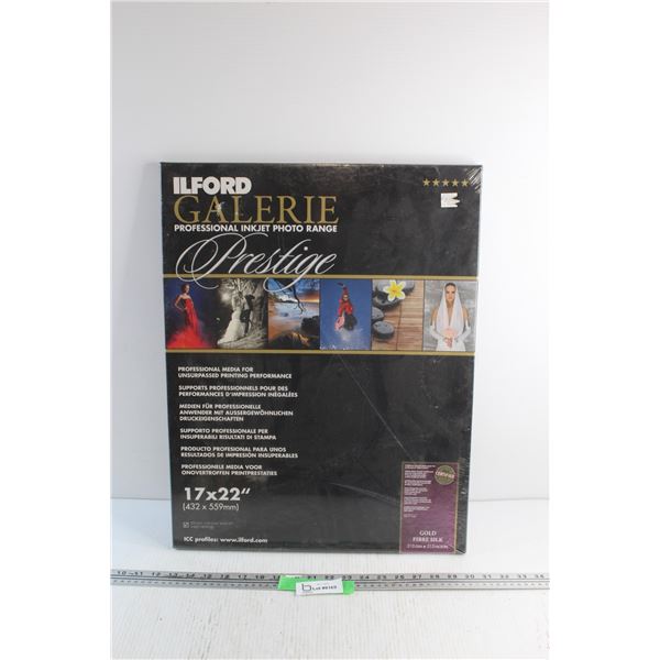 Ilford Galerie Professional Inkjet Photo Range 17'' x 22''