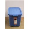Image 3 : * Rubbermaid Roughneck Tote with Lid 24'' x 16''