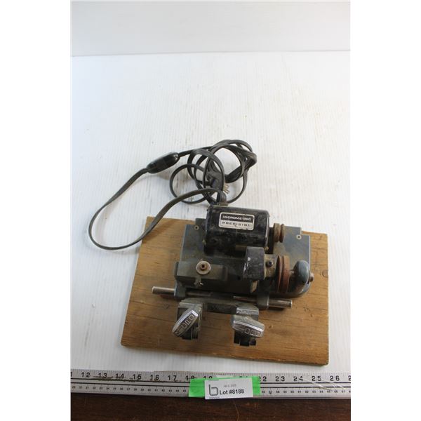 Micrometric Precision Key Cutter - Tested