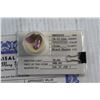 Image 2 : 14.12 Carats Purplefire Amethyst Stone with Certificate of Authenticity