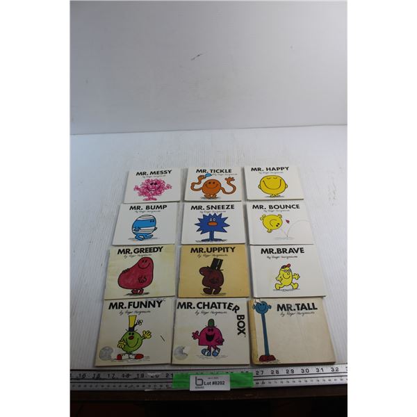 (12) Little Miss. and Mr. Books by Roger Hargreawes