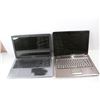 Image 2 : (2) Laptops, Asus + HP- No Hard Drives, As Is