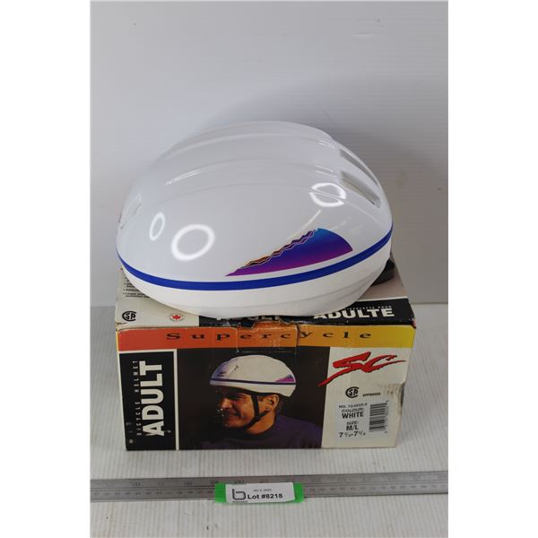 Adult Supercycle Bike Helmet w/ Box