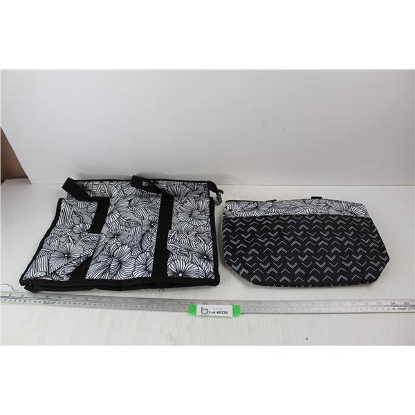 (2) Tote Bags- 1 Insulated