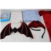 Image 3 : Lot Of Baby Clothes/ Items, Devil Halloween Costume- Approximately Size 0- 1 Year, Carriage Net, Mis