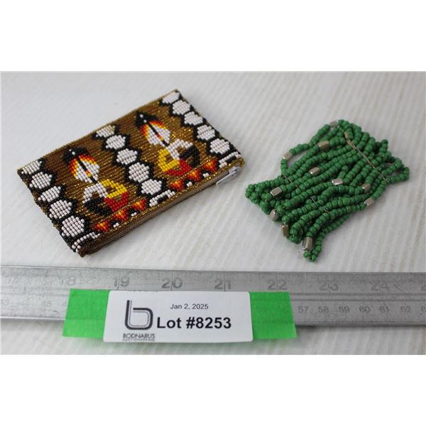 Beaded Change Purse - Bracelet
