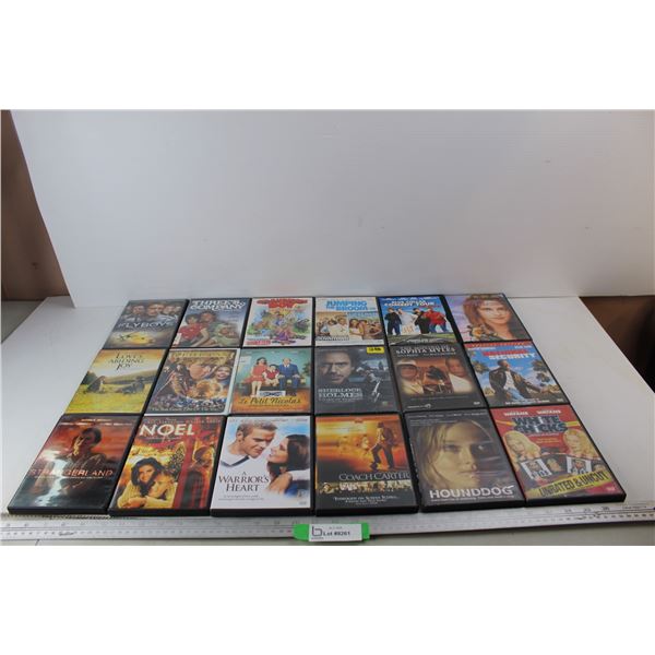 Lot Of (18) DVDs, Flyboys, White Chicks, National Security, Misc.