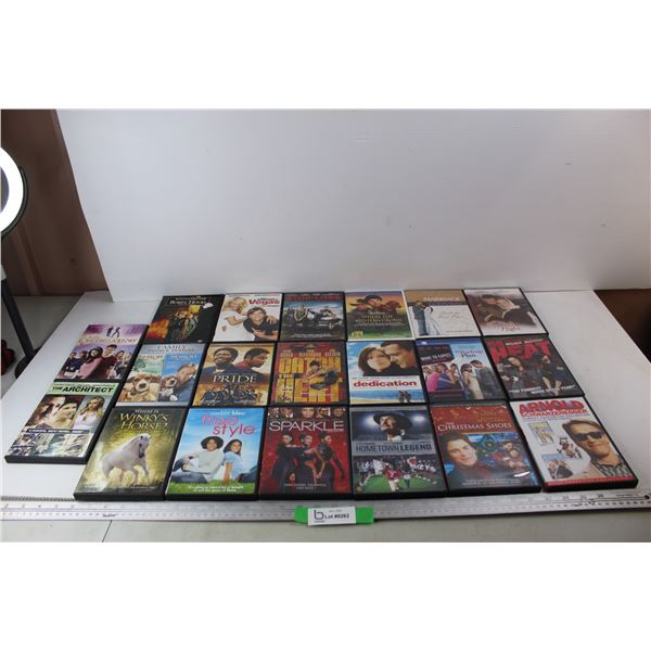 Lot of (20) Different DVDs, Free Style, The Heat, Stop- Loss, Misc.