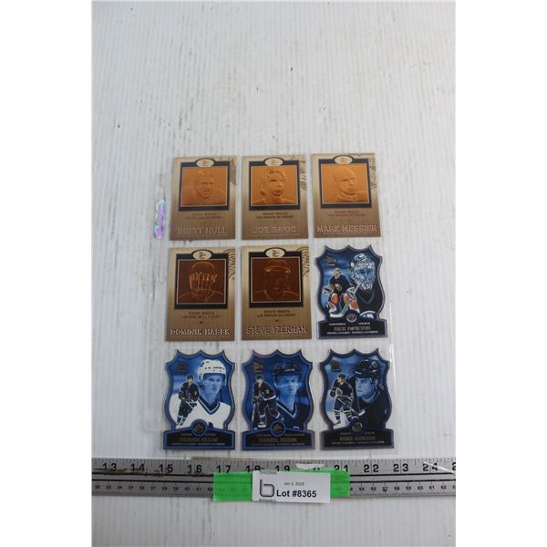 (9) McDonalds Hockey Insert Cards