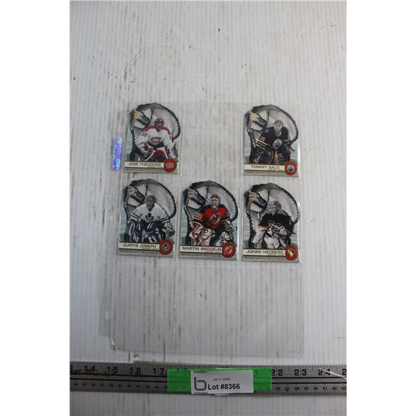 (5) McDonalds Hockey Insert Cards