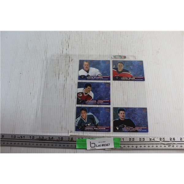 (5) McDonalds Hockey Insert Cards