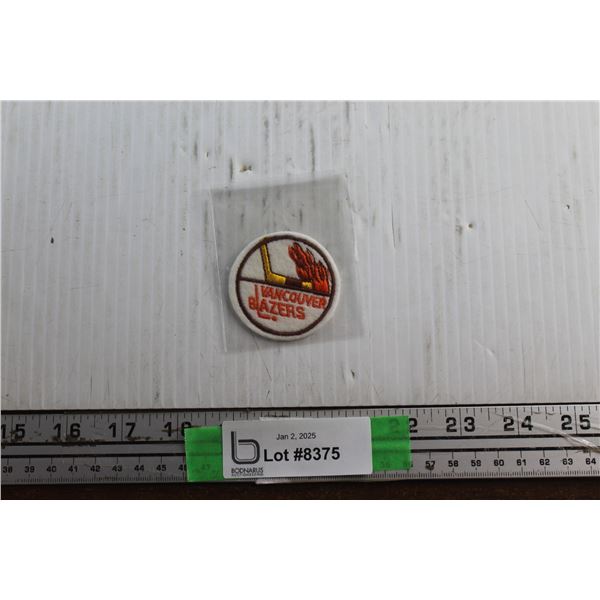 Vancouver Blazers (WHA) Original Embroidered Patch