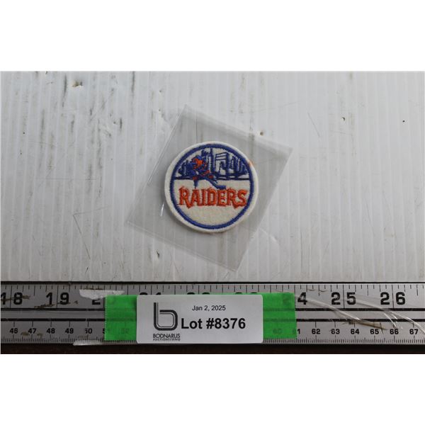 New York Raiders (WHA) Original Embroidered Patch