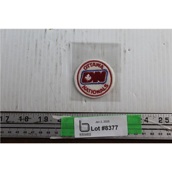 Ottawa Nationals (WHA) Original Embroidered Patch