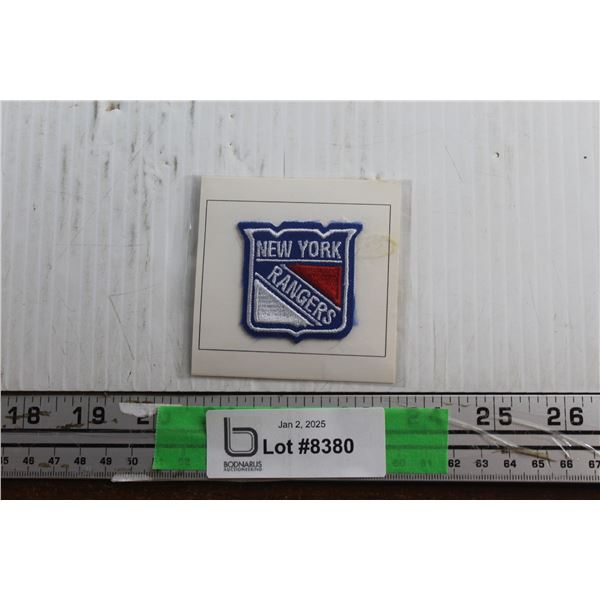 NHL New York Rangers - Molson Canadian Embroidered Patch