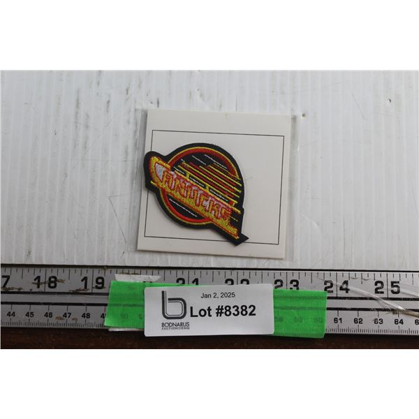 NHL Vancouver Canucks - Molson Canadian Embroidered Patch