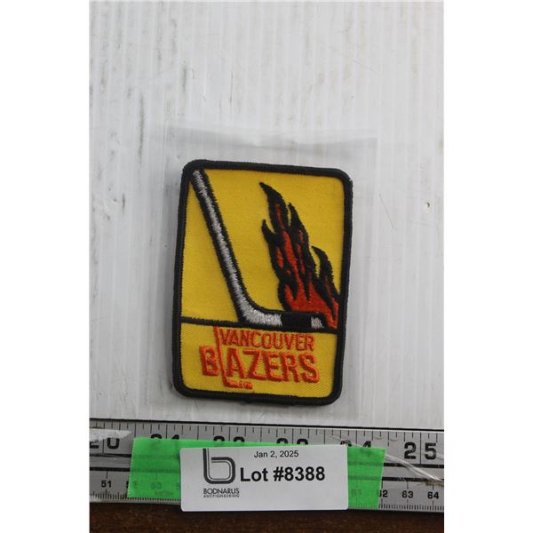 Vancouver Blazers (WHA) Original Embroidered Patch