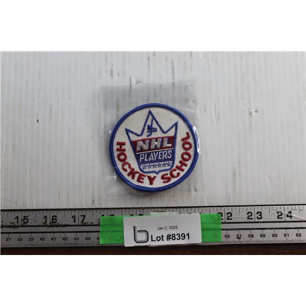 NHL Players Hockey School Vintage Embroidered Patch