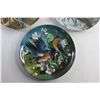 Image 4 : (3) Ceramic Bird Art Pattern Plates by Kevin Daniel