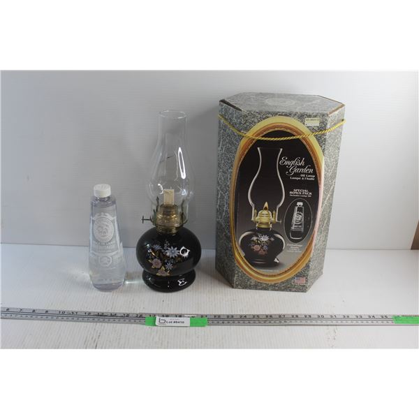 English Garden Oil Lamp - New