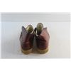 Image 3 : Leather Faux Fur Winter Boots - Size 12''