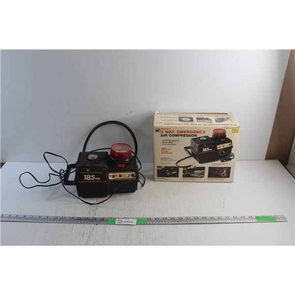 Interdynamics 3 Way Emergency 185 PSI Air Compressor - As Is