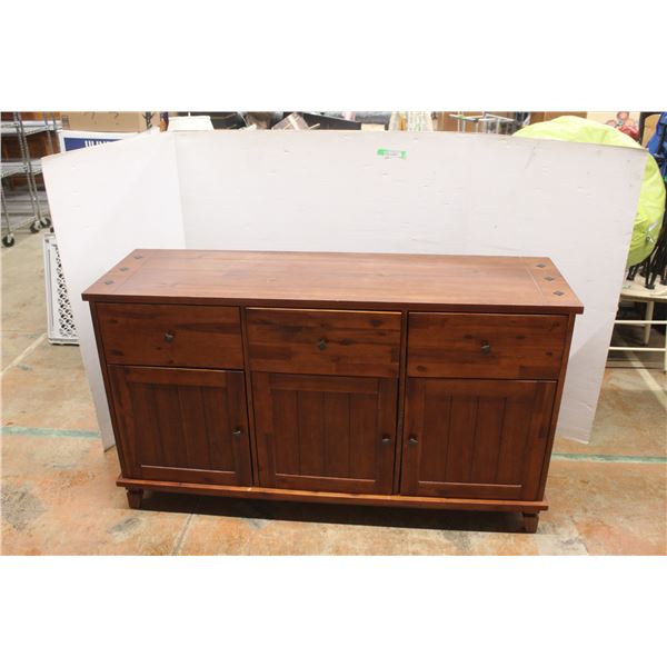 *Wood Dresser 33.5" Tall x 59" Long x 17" Deep