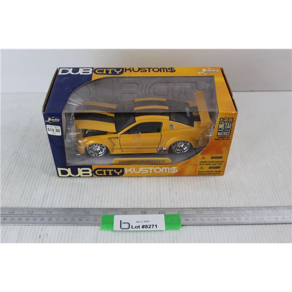 Jada Toys Dub City Kustoms Mustang GT-R Concept 1:24 Scale Diecast Car- NIB