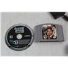 Image 2 : Guitar Hero III PlayStation (3) Disc, James Bond Golden Eye Nintendo 64 Game Cartridge, Rock bad Mic