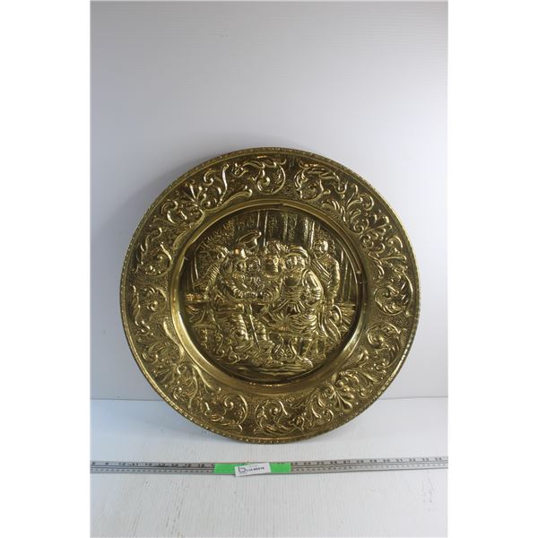 Brass Wall Decor 23''