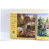 Image 3 : (2) Forest Collage and a Tranquil Setting 1000 pc Jigsaw Puzzles