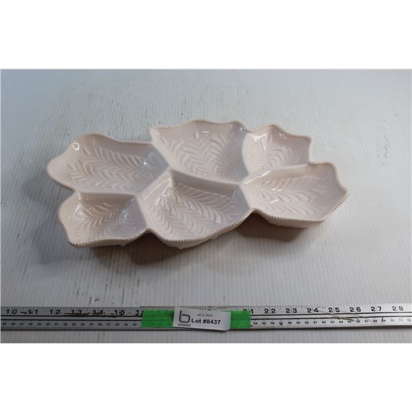 Ceramic Divided Tray