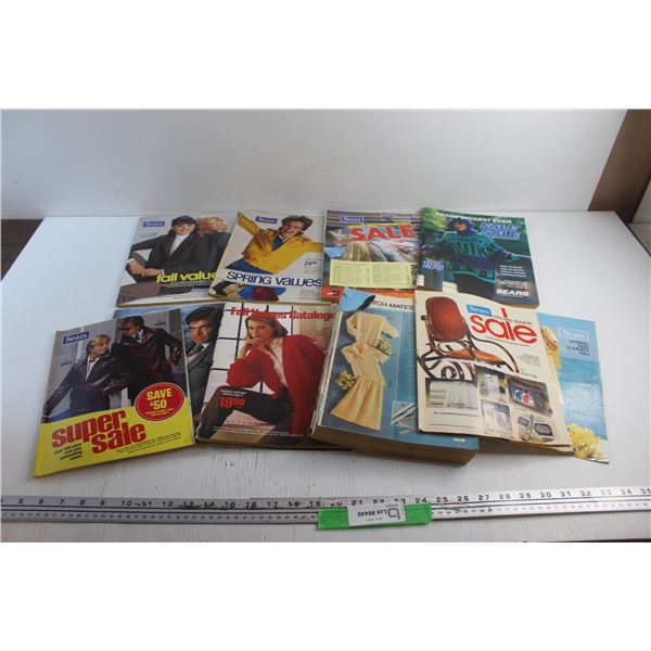 (10) Sears Magazines