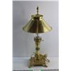 Image 2 : Paris Orient Express Istanbul Brass Desk Lamp - Tested