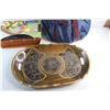 Image 5 : Bag, Plastic Serving Tray and 3 Piece Baking Dish and Basket Set