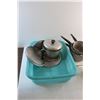 Image 5 : Dish Drying Container, Wok Pan and Pots with Lids