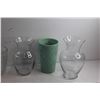 Image 3 : (6) Glass Vases