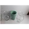 Image 5 : (6) Glass Vases