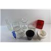 Image 4 : (9) Glass Vases