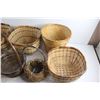 Image 5 : (7) Wicker Baskets