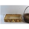 Image 3 : (2) Wicker Baskets