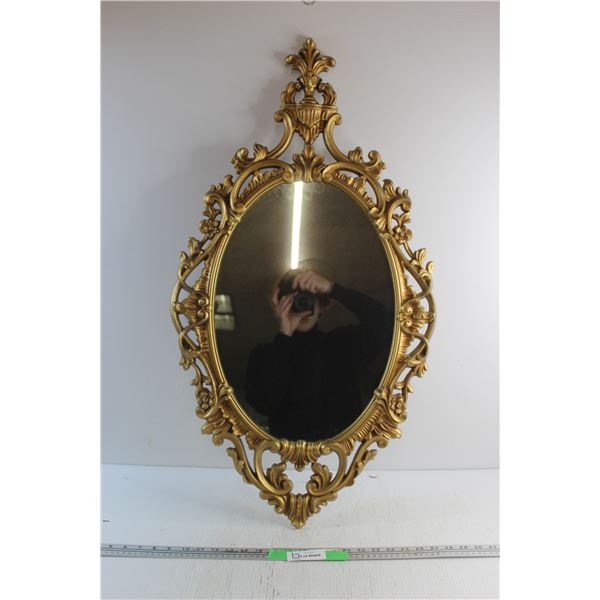 Framed Mirror 35'' x 19''