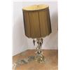 Image 4 : *(2) 39'' H Brass Lamps - As Is